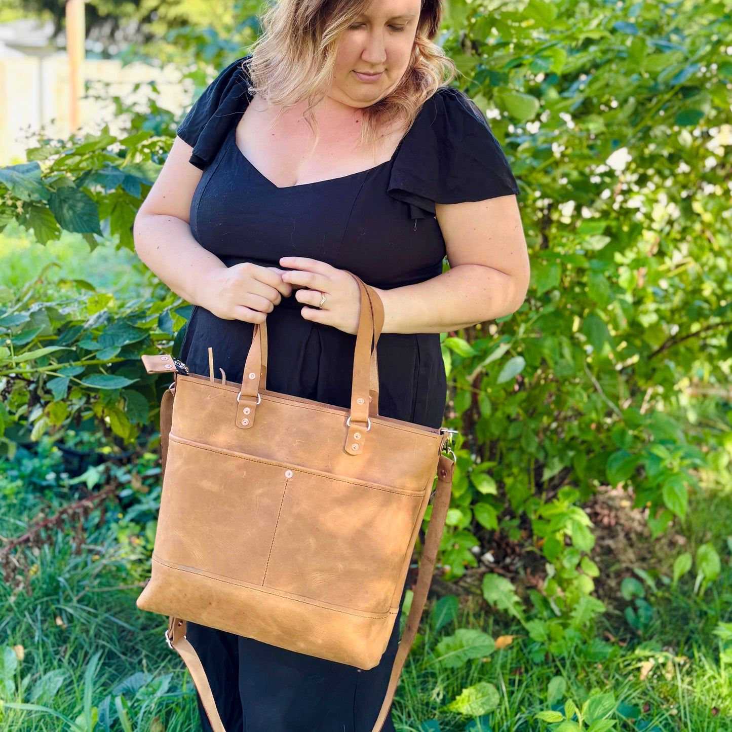 The Anne Tote - Cognac