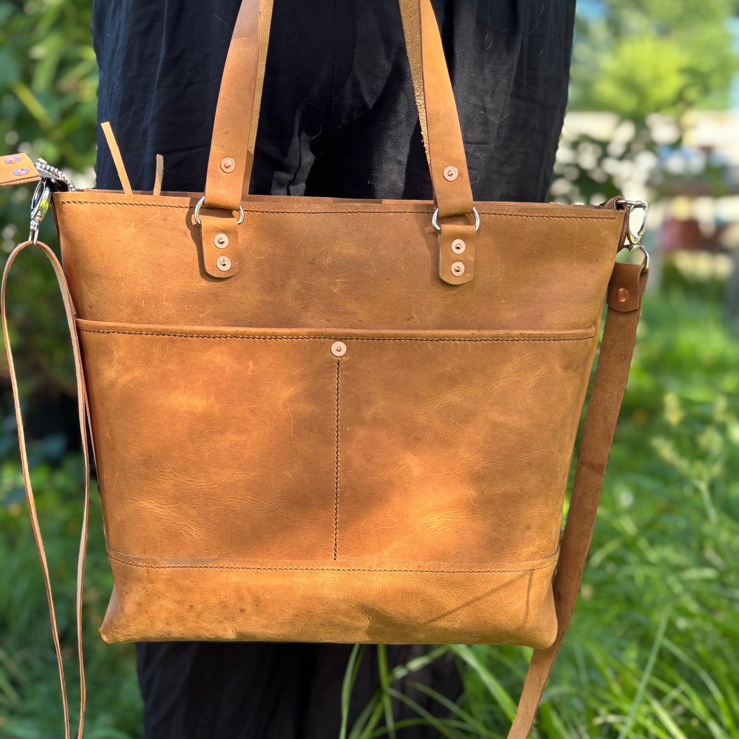 The Anne Tote - Cognac
