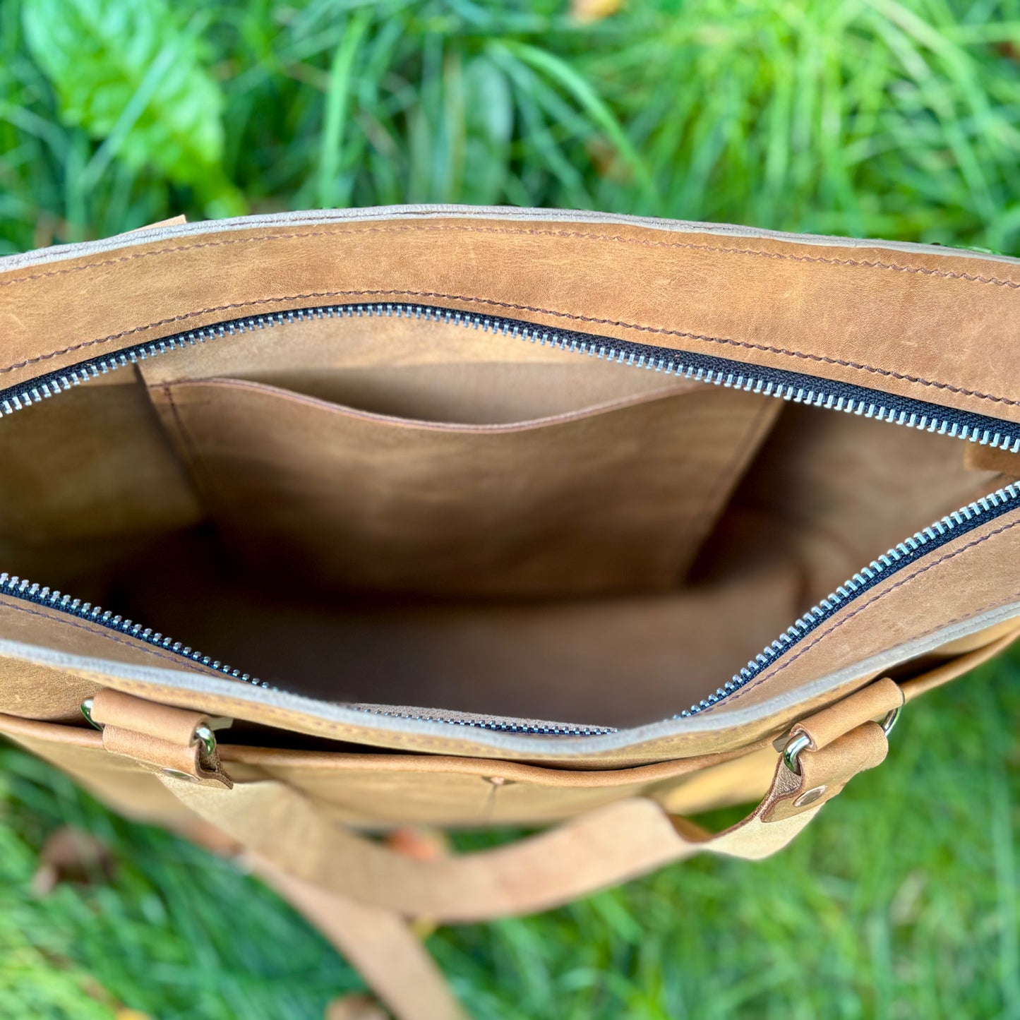 The Anne Tote - Cognac