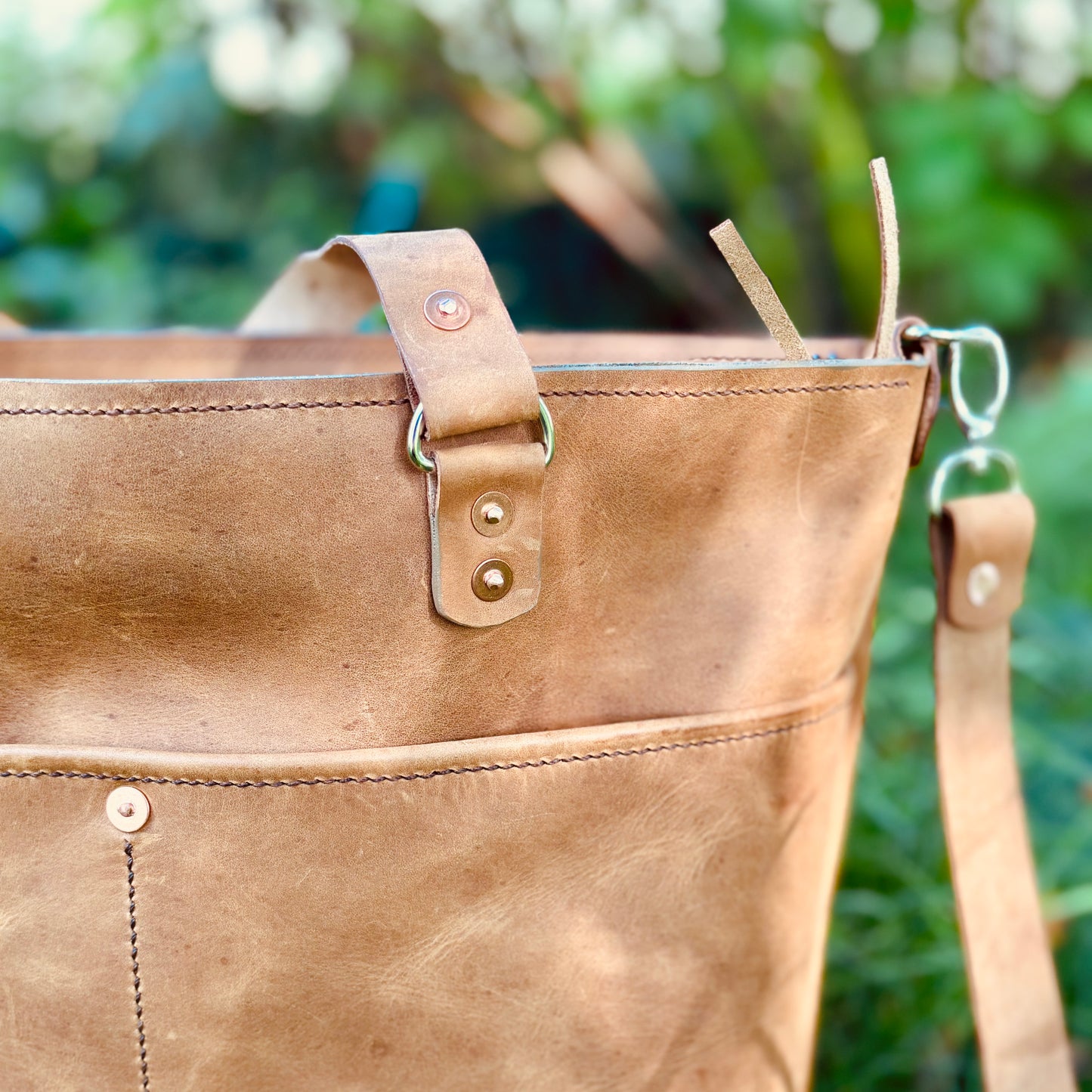 The Anne Tote - Cognac