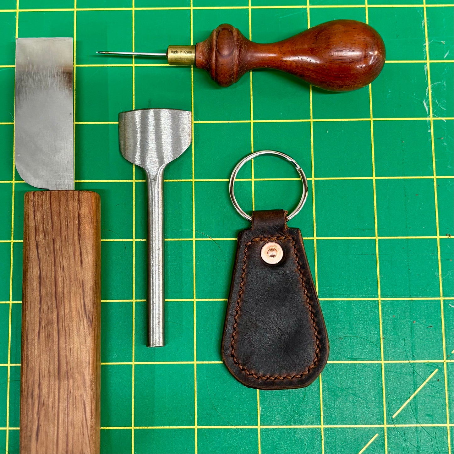 All-Leather Key Fob