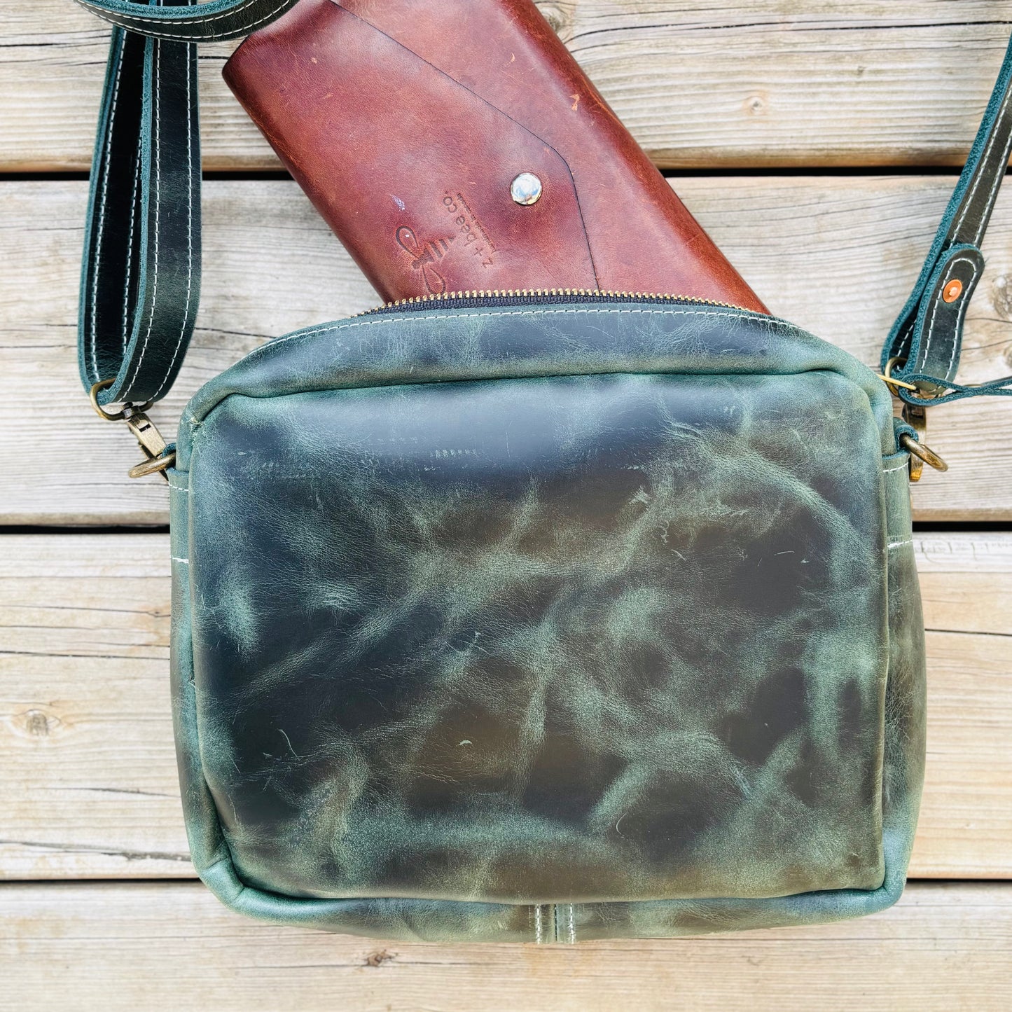 The Kate Crossbody - Jade