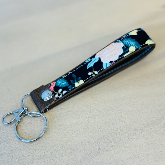 Key Fob: Midnight Bloom